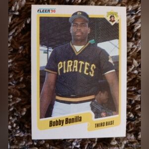 Fleer 90 Bobby Bonilla Baseball Card #462